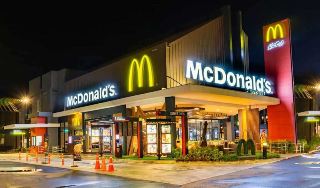 McDonald's Menu Red Deer, Alberta 