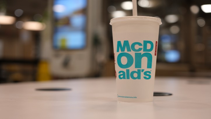 McDonald's Low Calorie Drinks